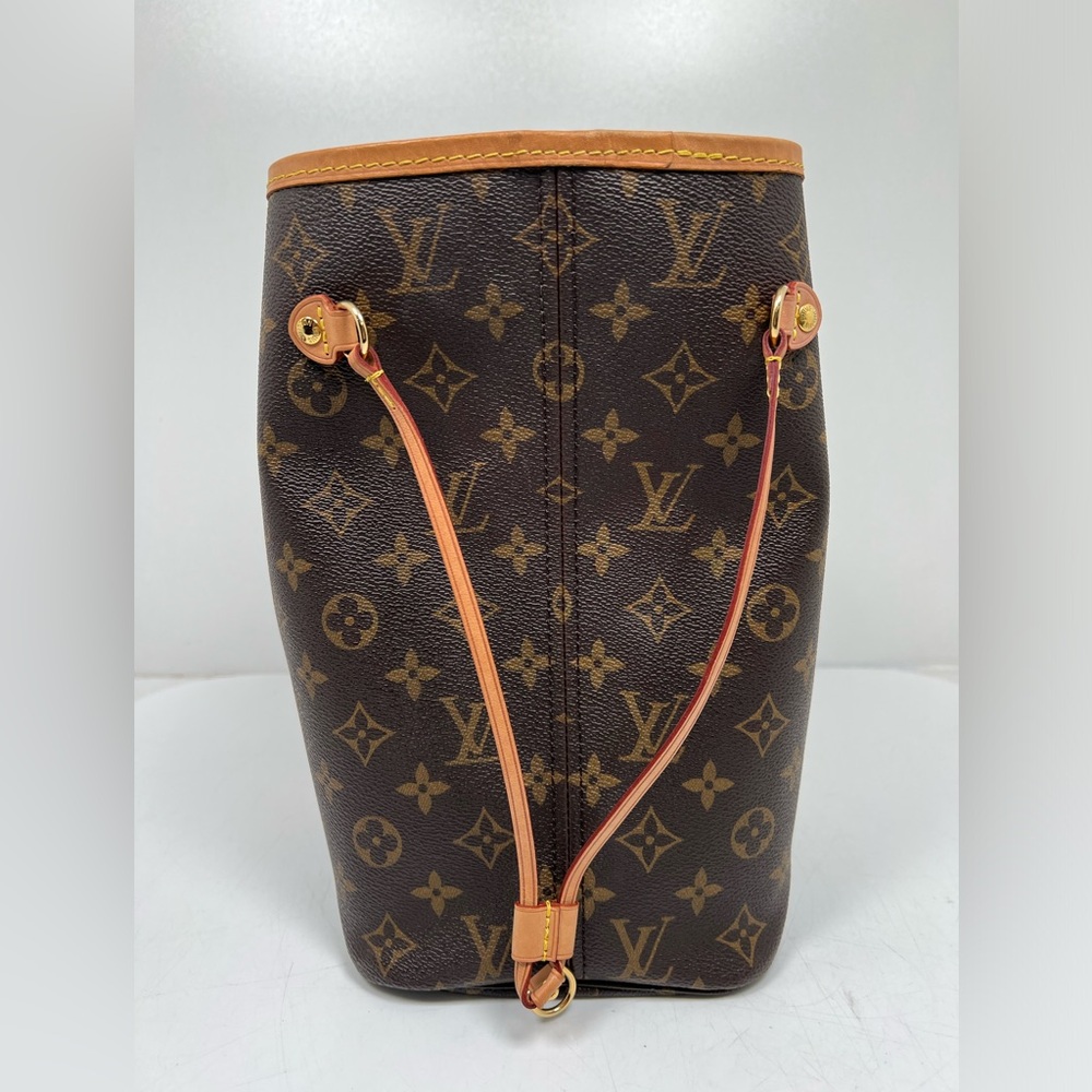 LOUIS VUITTON Neverfull My LV Heritage MM Monogram With Pouch Pink Stripes - Picture 7 of 14